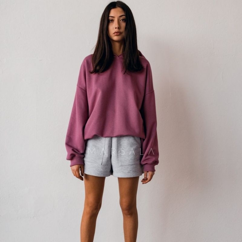 Hoodie CRUSH Grape Kiss By Marsala Izstopaj.si